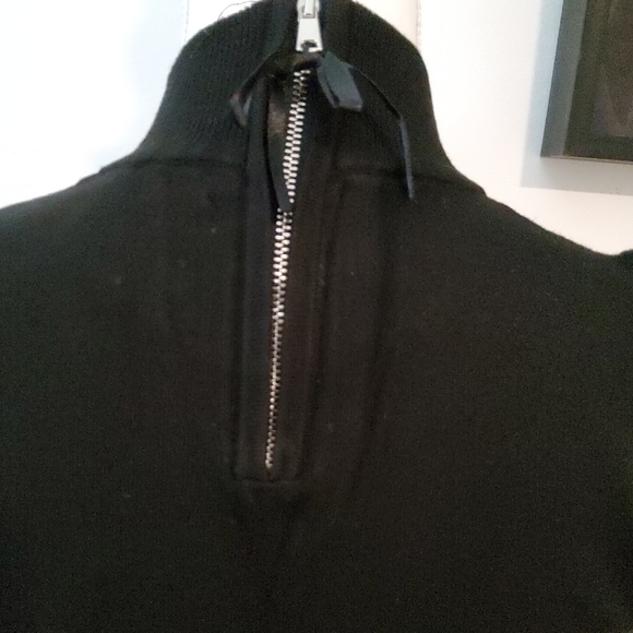 Grace Black Turtleneck Sweater Tank - Picture 5 of 11